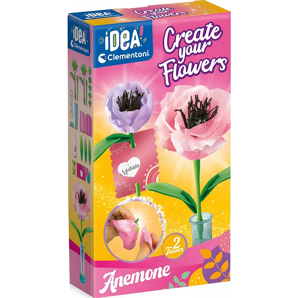 Clementoni Idea Duftende Blumen-Kreationen Anemone