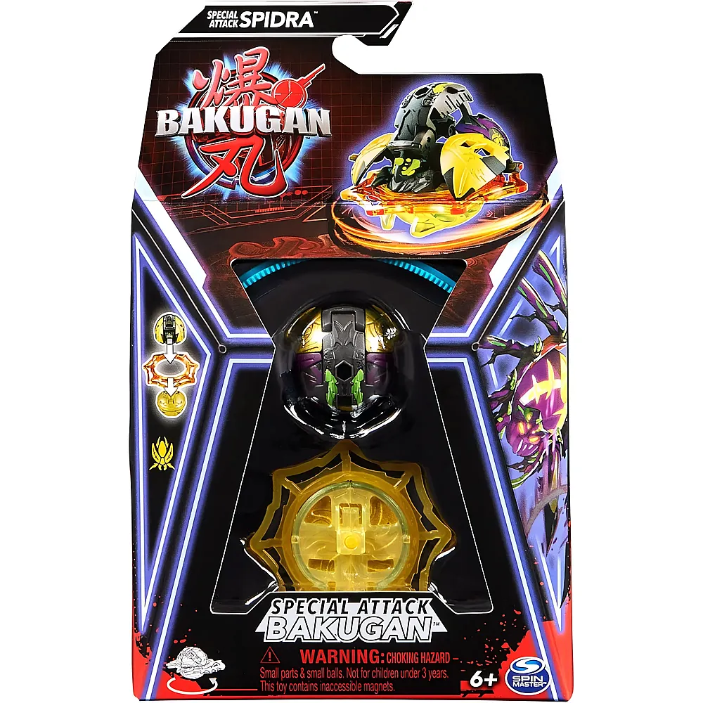 Spin Master Bakugan Special Attack Spidra