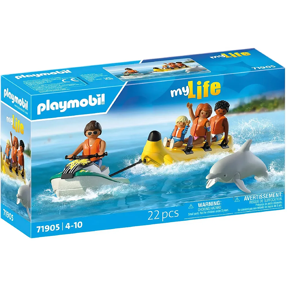 PLAYMOBIL My Life Bananenboot-Tour 71905