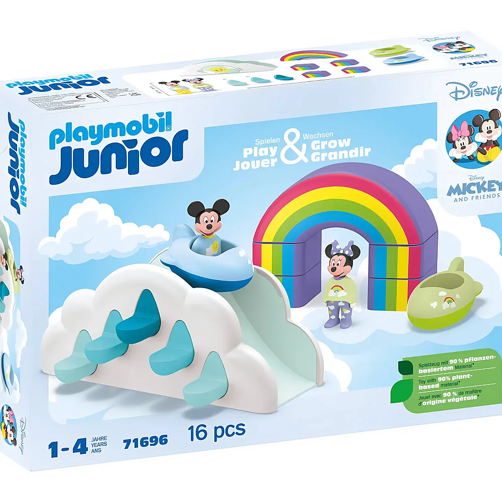 PLAYMOBIL Junior Mickey Mouse Mickys & Minnies Wolkenhaus 71696
