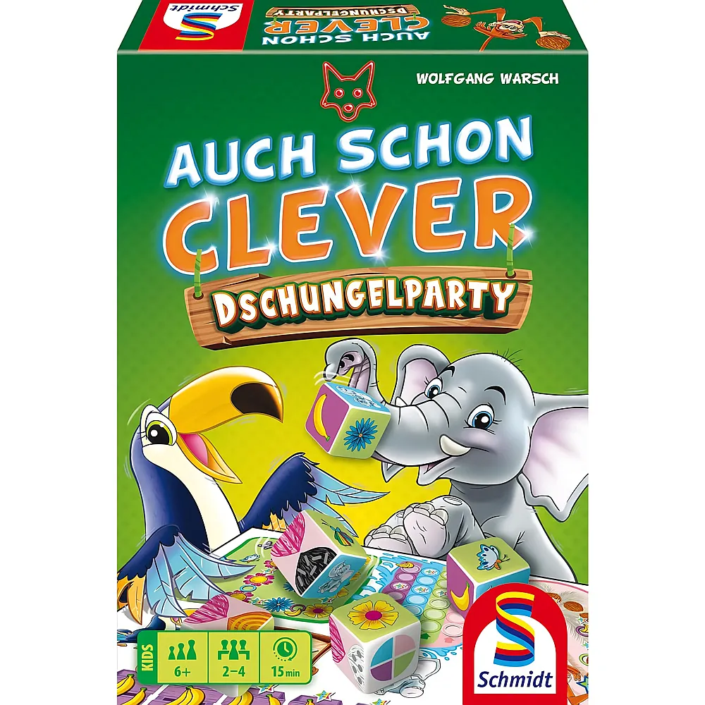 Schmidt Spiele Auch schon clever - Dschungelparty