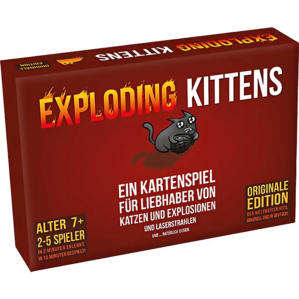 Asmodee Spiele Exploding Kittens DE