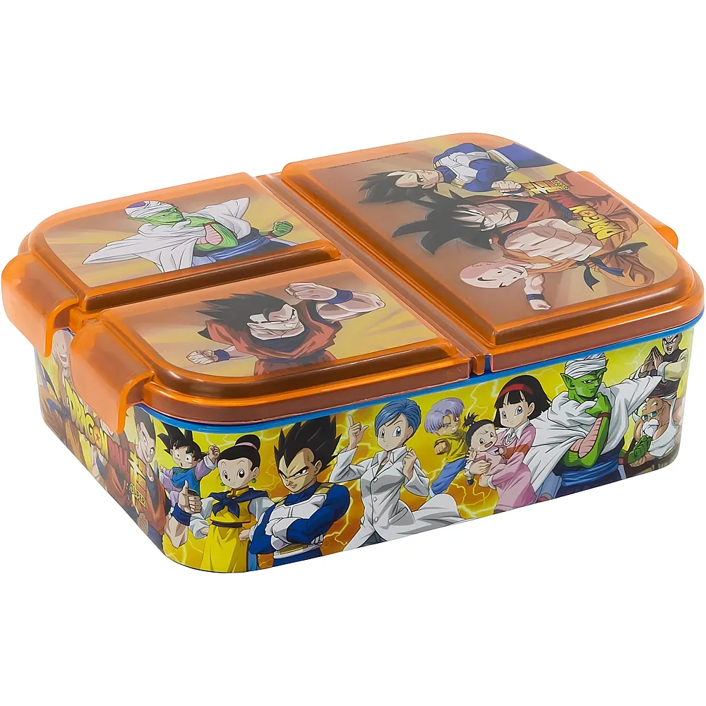 Stor Dragonball Brotbox mit 3 Fchern