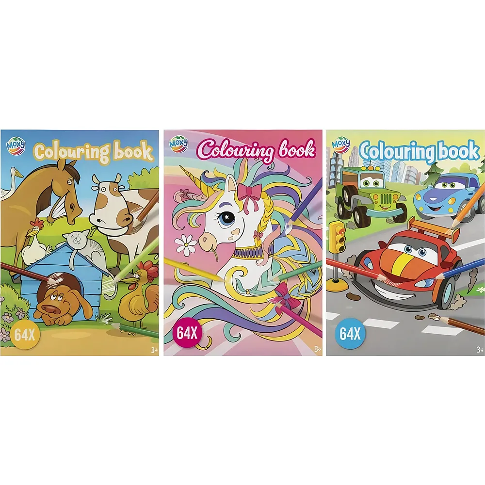Sombo Malbuch assortiert A4, 64 Seiten - Suche