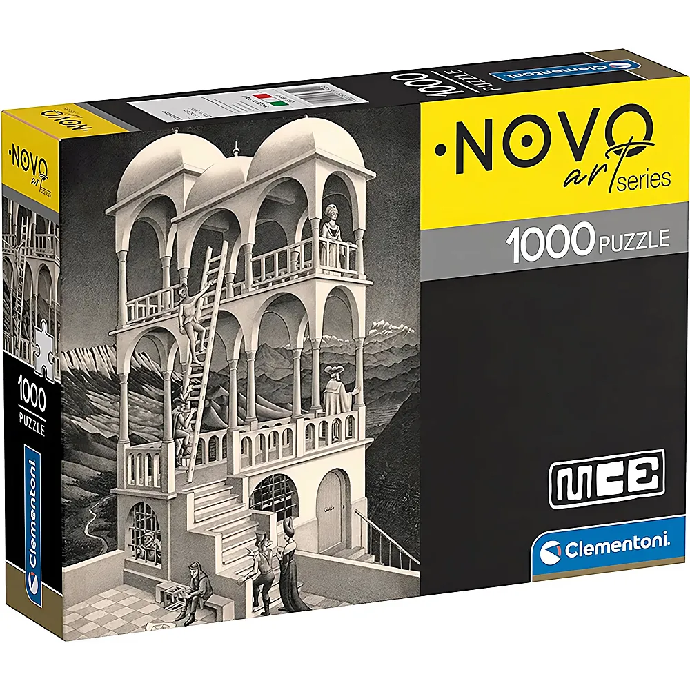 Clementoni Puzzle Novo Art Series Escher Belvedere 1000Teile