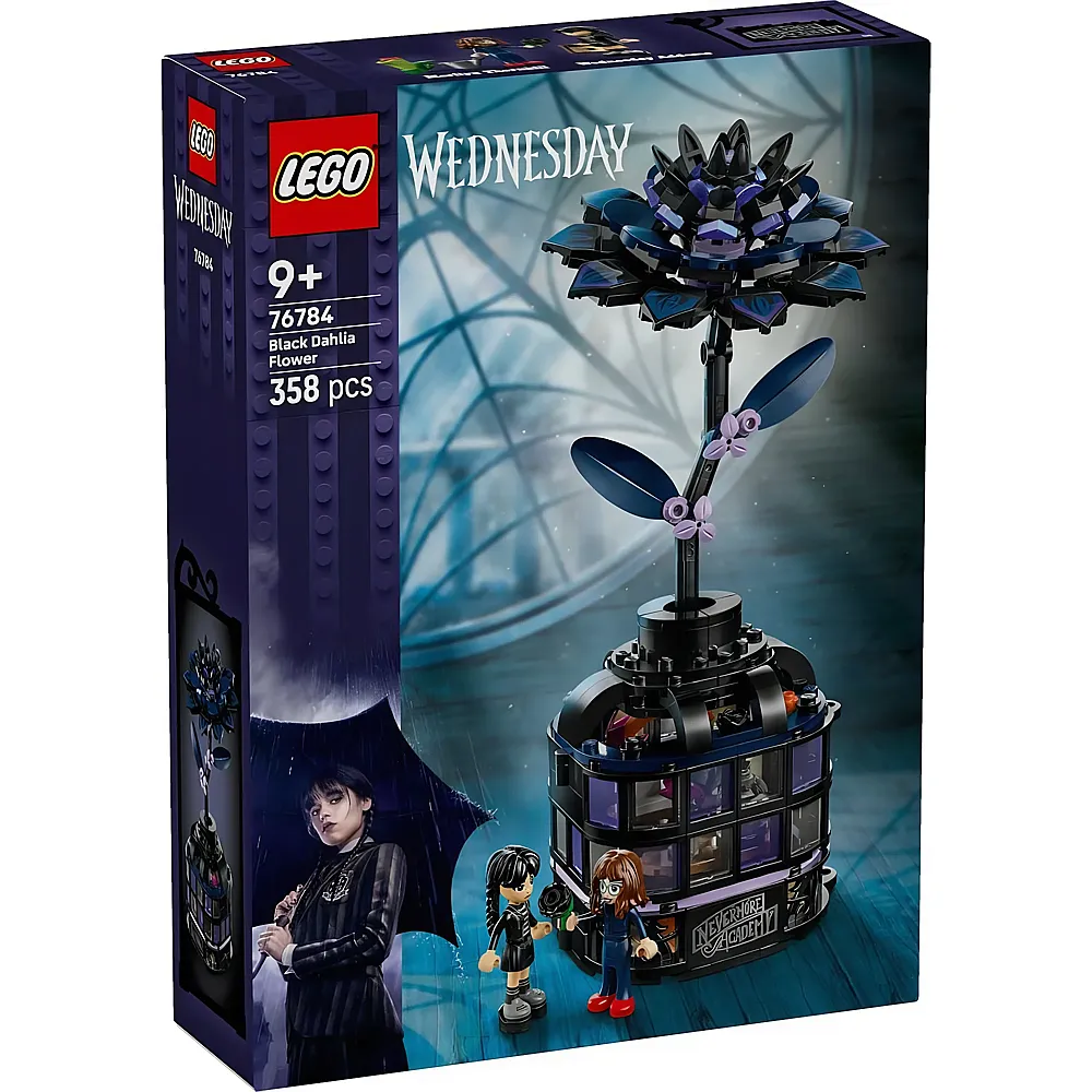 LEGO Wednesday Schwarze Dahlie 76784
