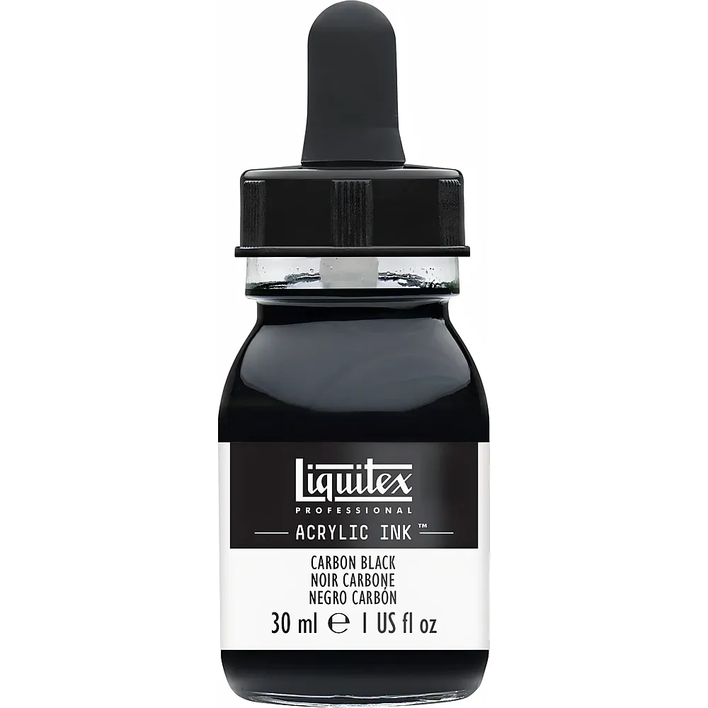Liquitex Lqx Prof. Acrylic Ink 30ml Flasche Karbonschwarz - Suche