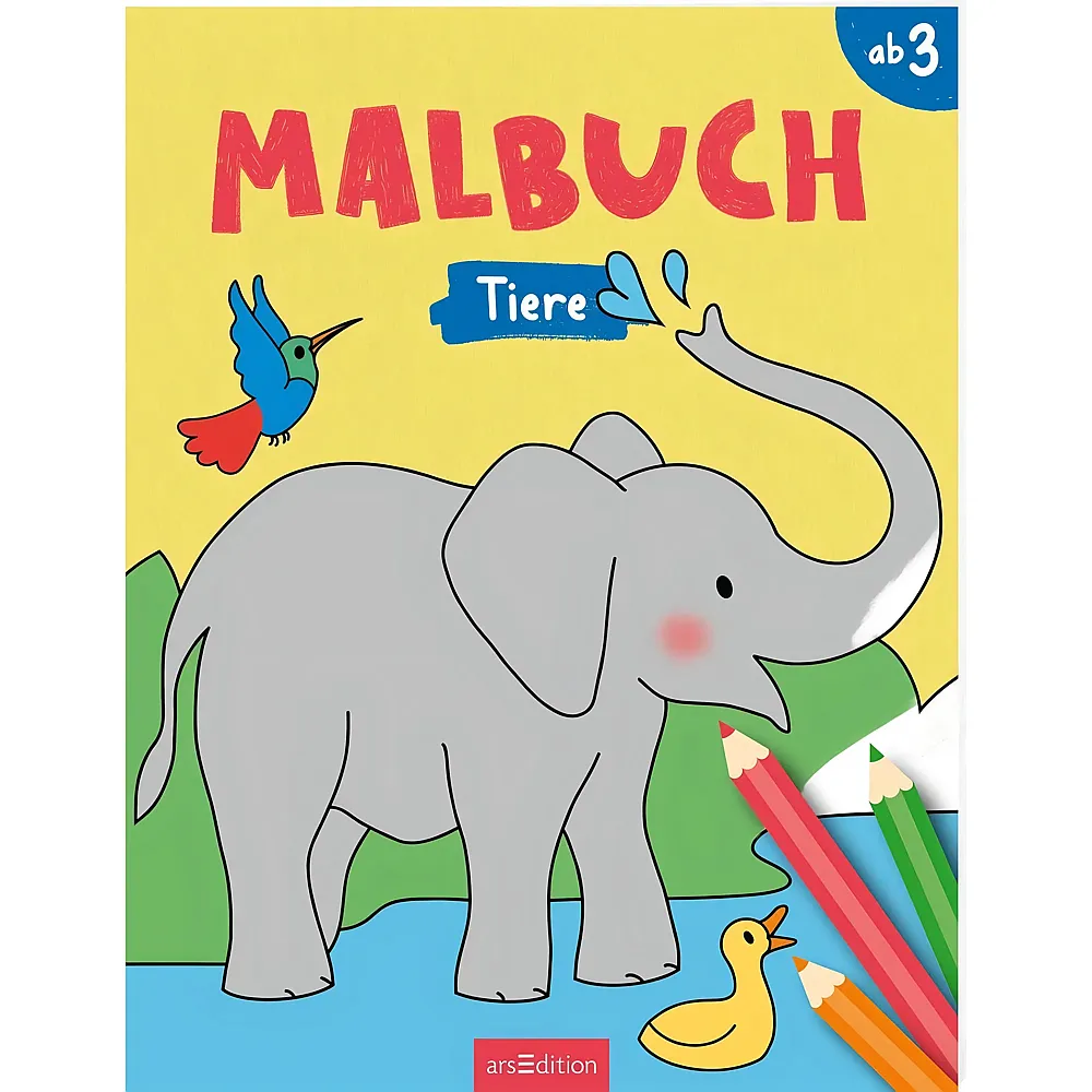 ars Edition Malb.ab 3: Tiere