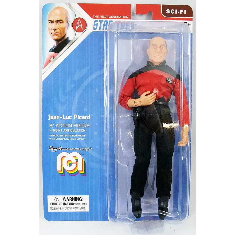 Mego Fig. 20cm Articulee Star Trek Jean-luc Picard fr-en - Suche
