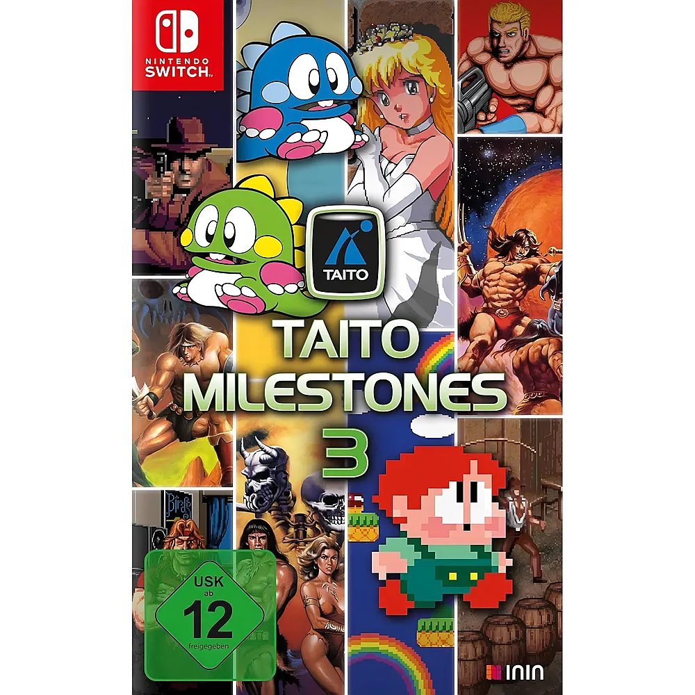 Inin Games Switch Taito Milestones 3