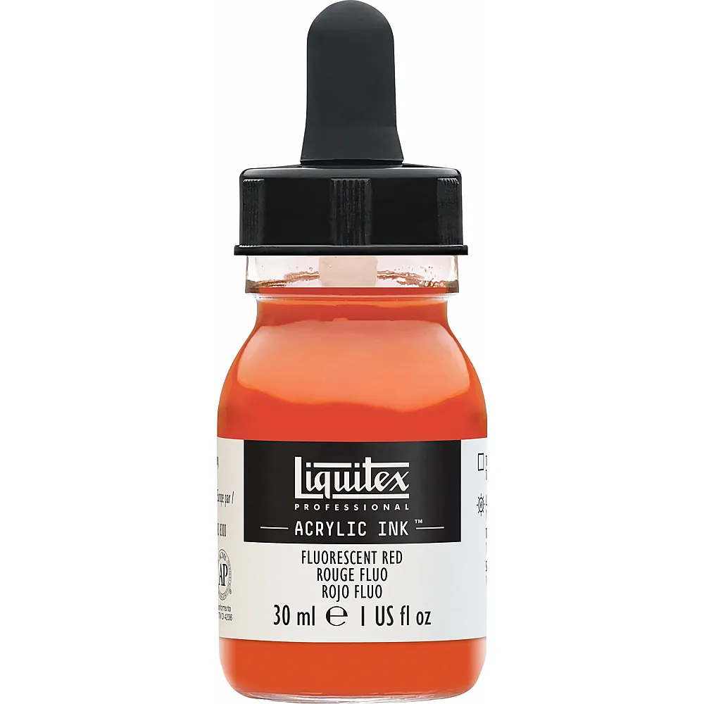 Liquitex Lqx Prof. Acrylic Ink 30ml Flasche Fluo Rot - Suche