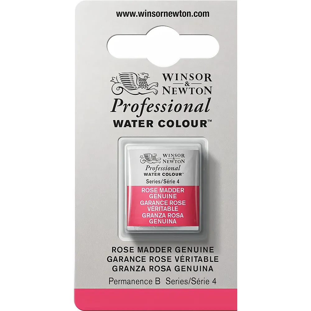 meinspielzeug - Winsor & Newton W&n Prof. Water Colour 1/2 Npfchen Krapplack Rosa Echt