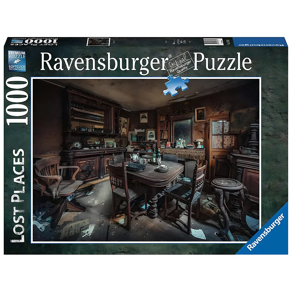 Ravensburger Puzzle Lost Places Bizarre Meal 1000Teile