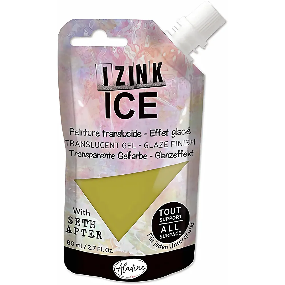 Aladine Izink Ice Eisenkraut Gr�n - 80 ml | Farbe & Kreide
