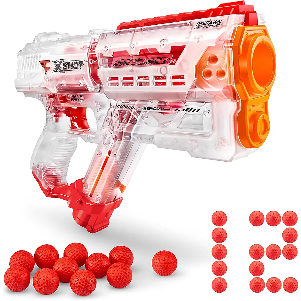X-Shot Chaos Respawn Faze Kugelblaster 12 Dartkugeln