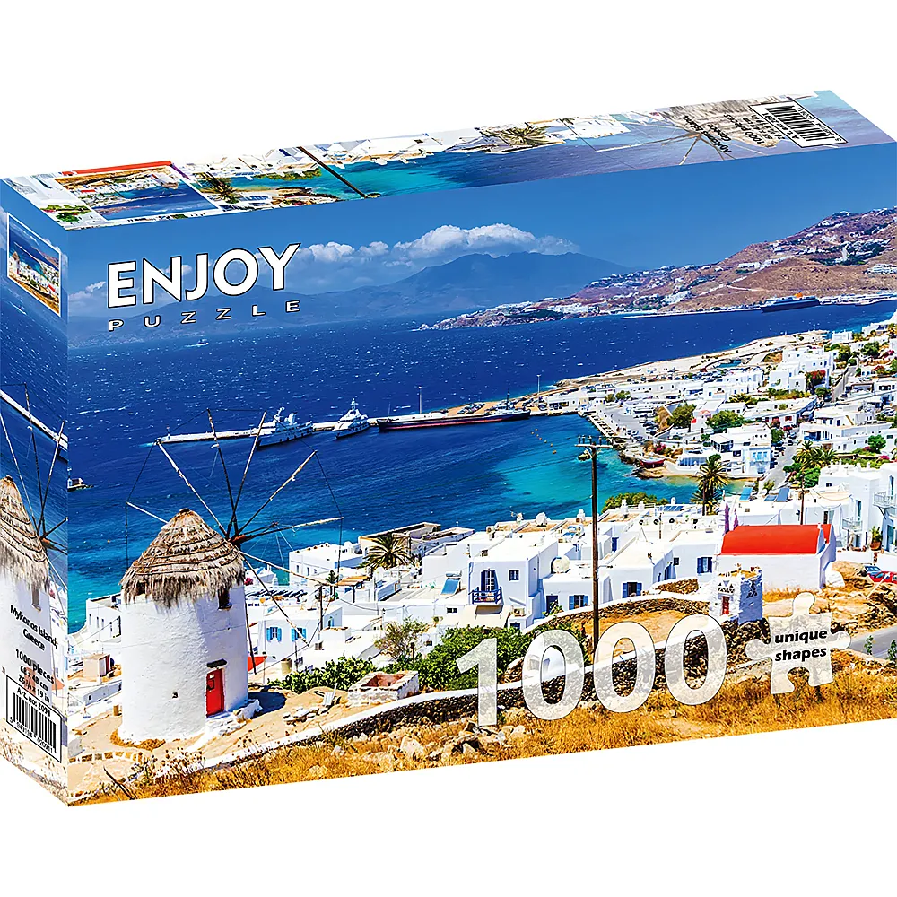 Enjoy Puzzle Mykonos, Griechenland - 1000 Teile