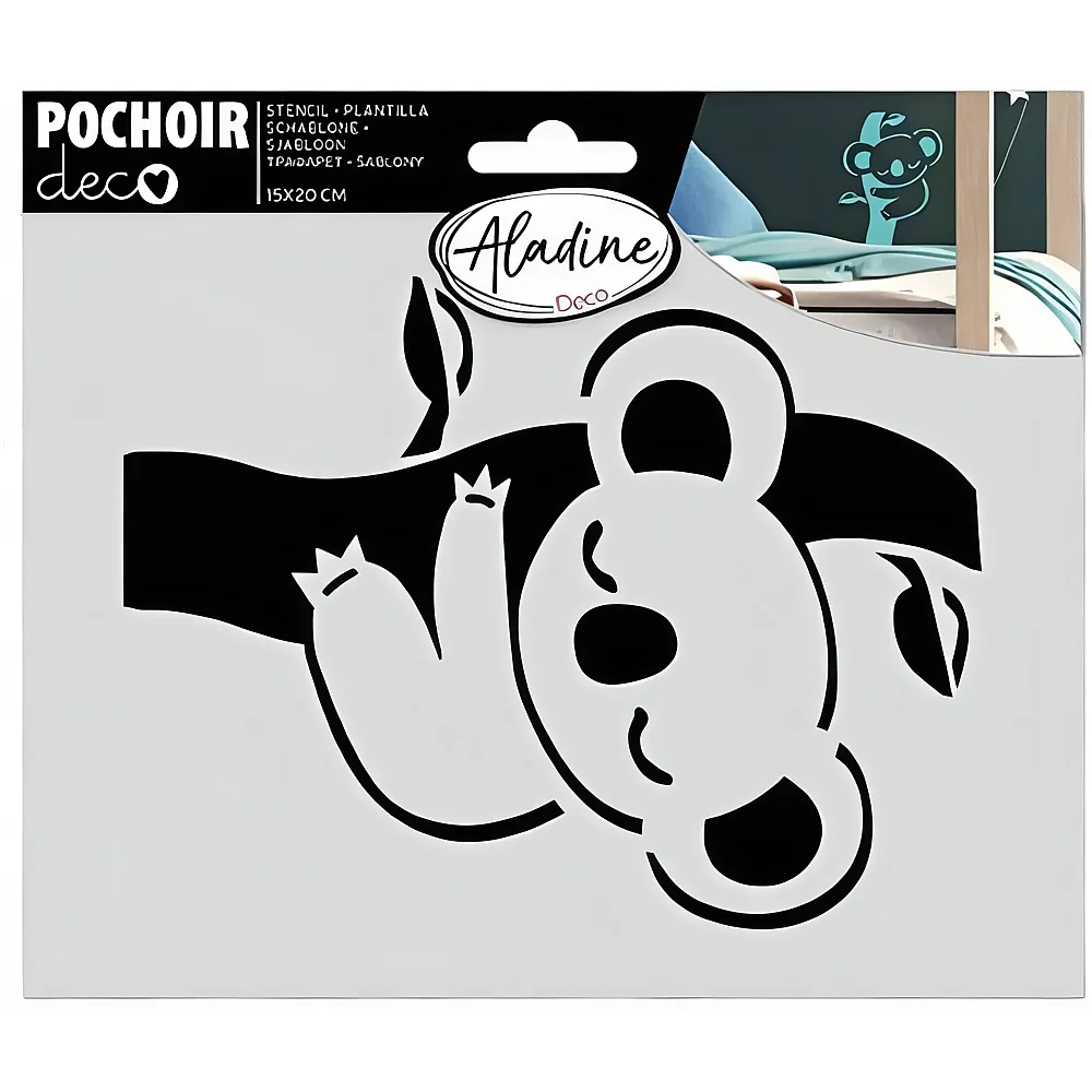 Aladine Pochoir deco Schablone Baby Koala | Malsets