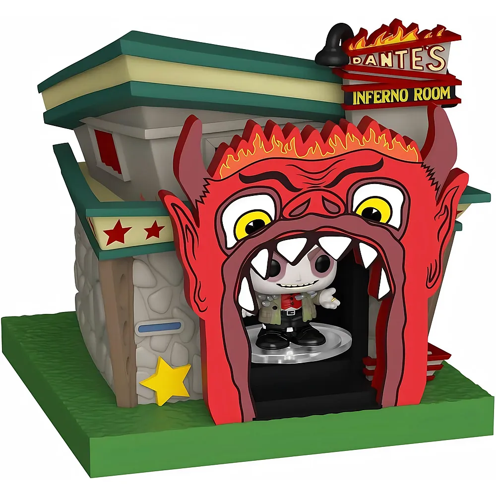Funko Bitty POP Town: Beetlejuice - Dantes Inferno Room - Sammelbare Vinylfigur - Geschenkidee - Offizielles Merchandise