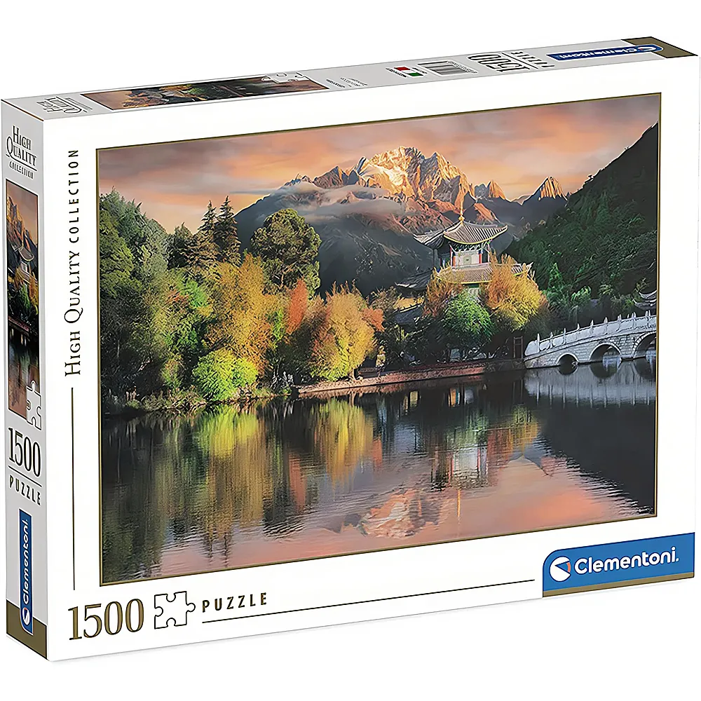 Clementoni Puzzle High Quality Collection Lijiang View 1500Teile