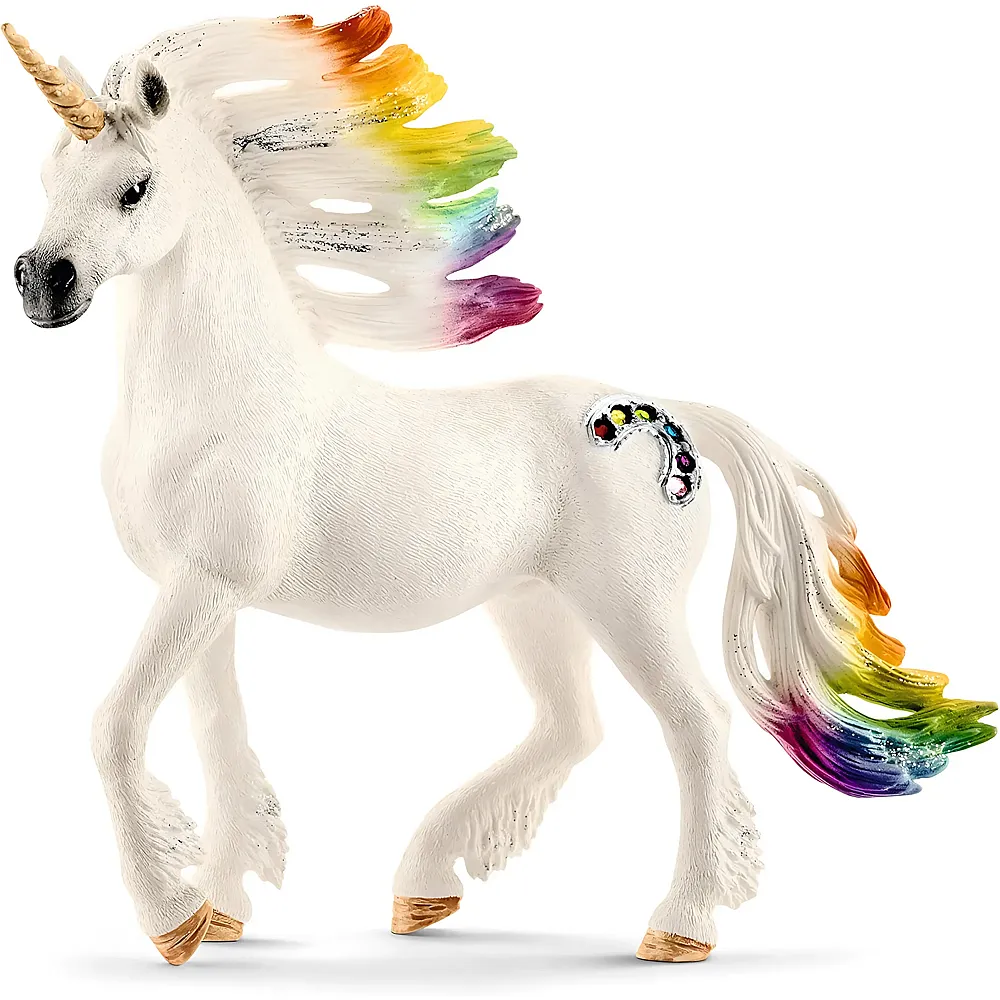 Schleich Bayala Regenbogeneinhorn Hengst