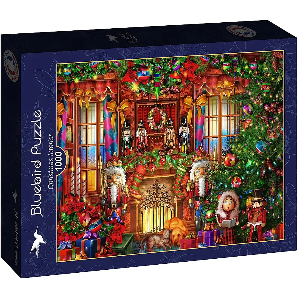 Bluebird Puzzle Marchetti Ciro Christmas Interior 1000Teile