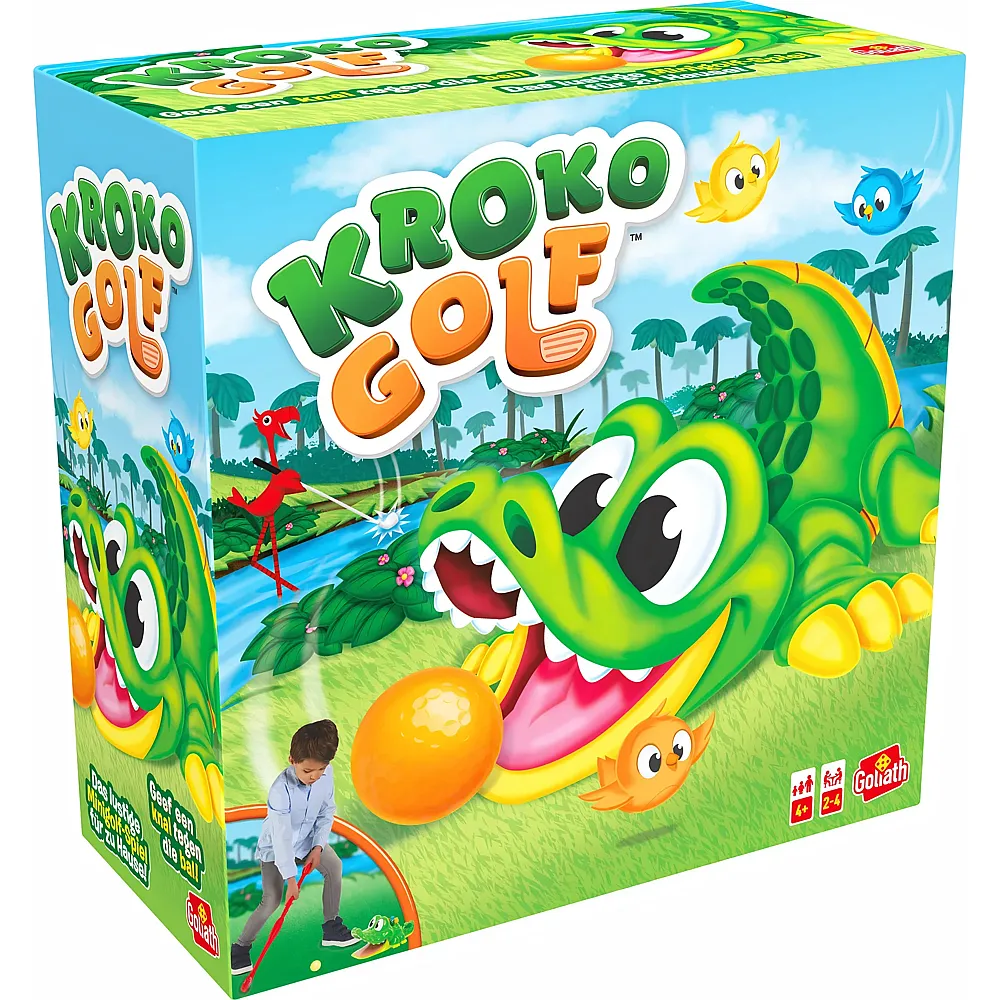 Goliath Kroko Golf, d ab 4 Jahren, 2-4 Spieler,