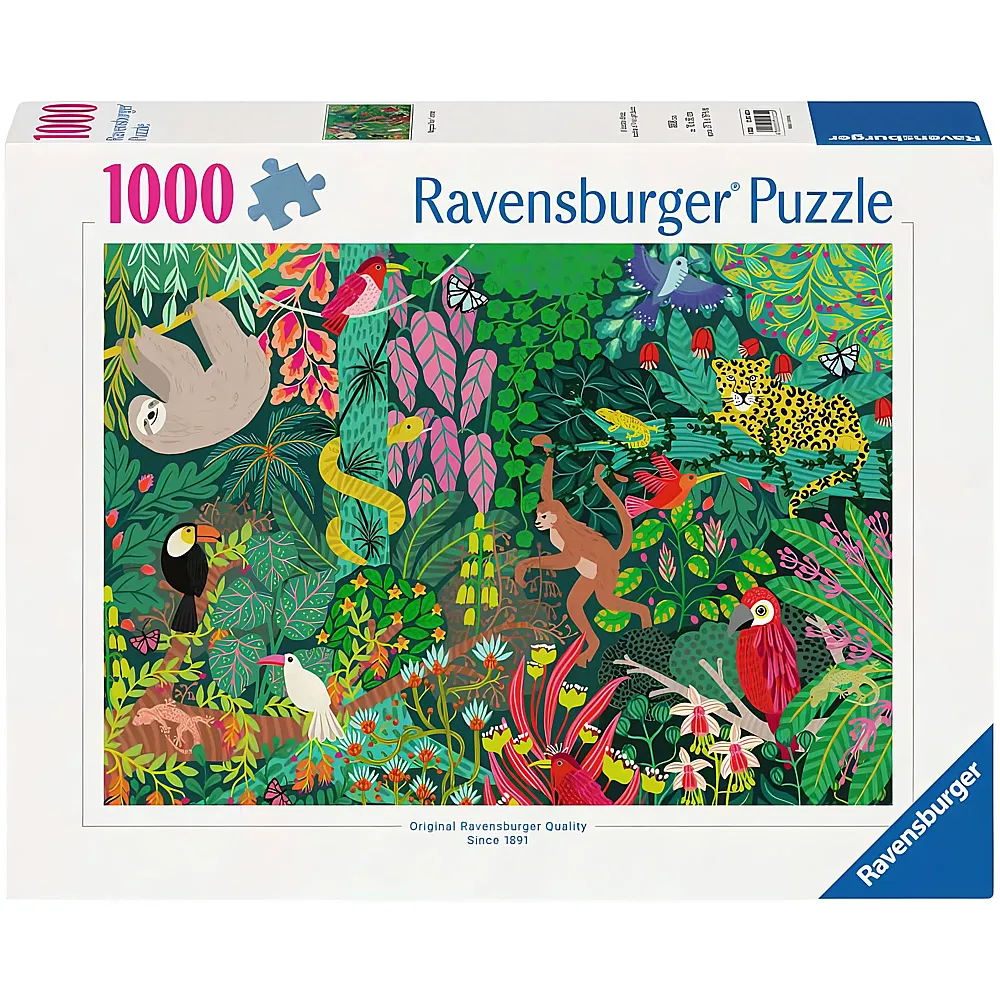 Ravensburger Puzzle Magical Rain Forrest - 1000 Teile