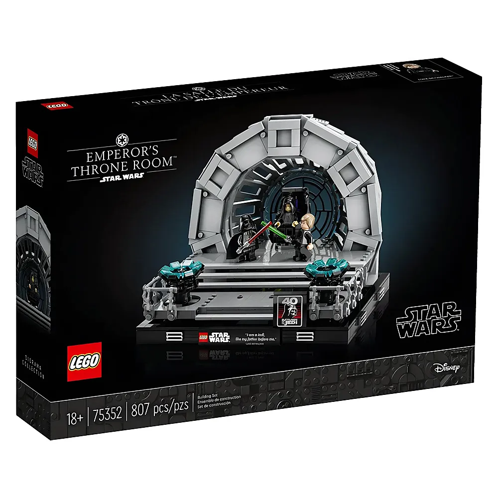 LEGO Star Wars Thronsaal des Imperators - Diorama 75352