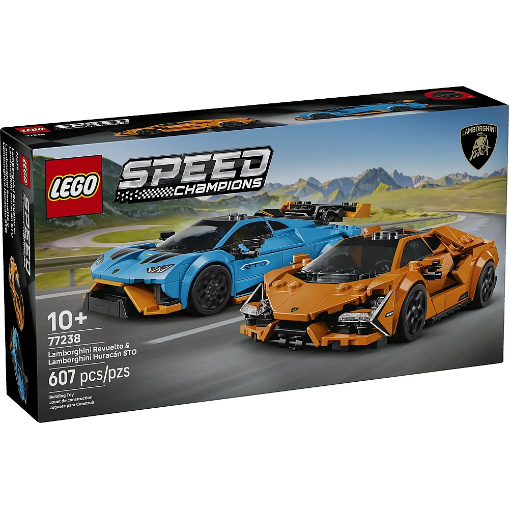 LEGO Speed Champions Lamborghini Revuelto und Huracn STO 77238
