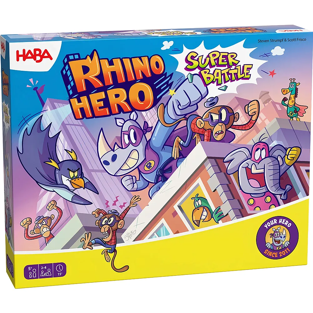 HABA Rhino Hero  Super Battle