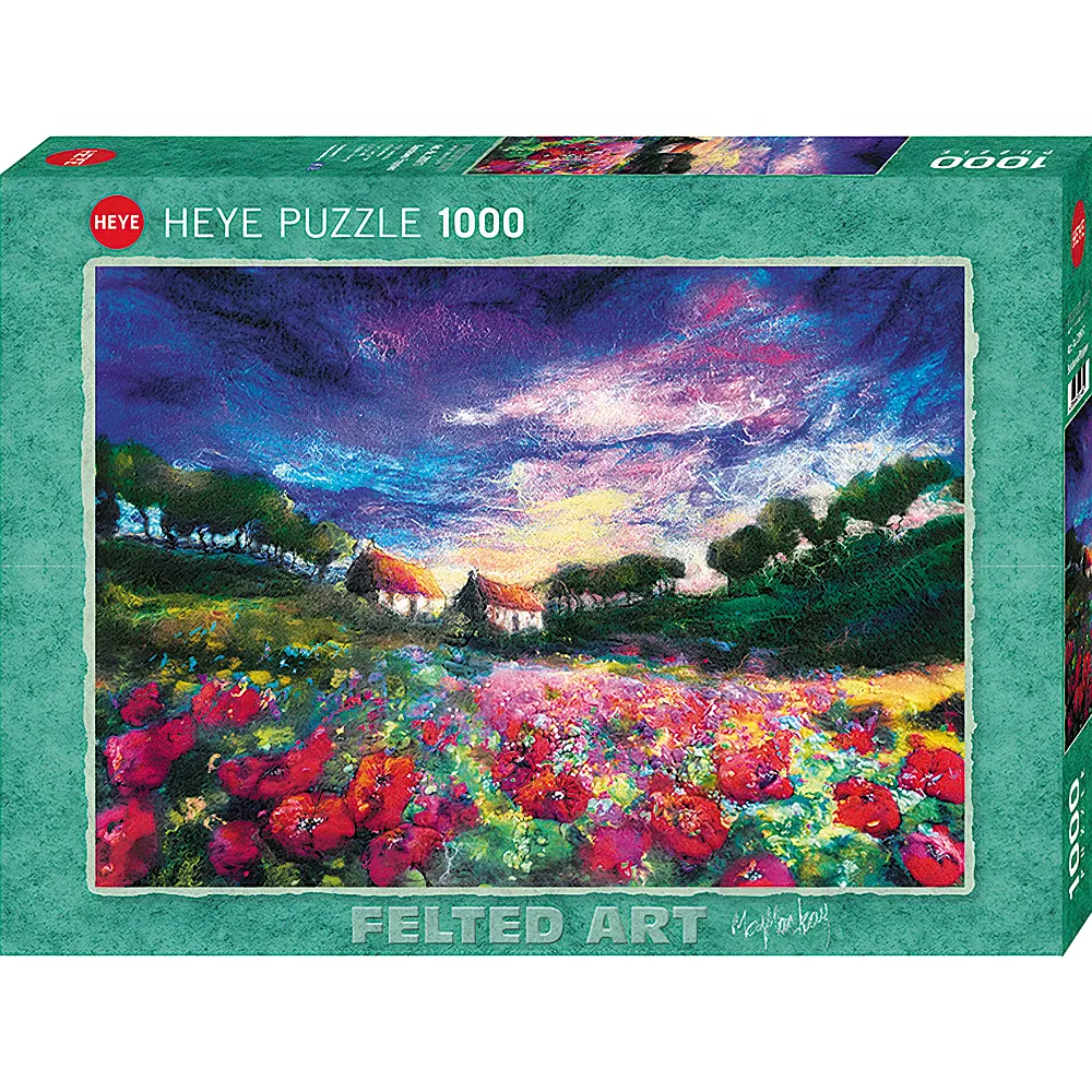 Heye Puzzle Sundown Poppies - 1000 Teile