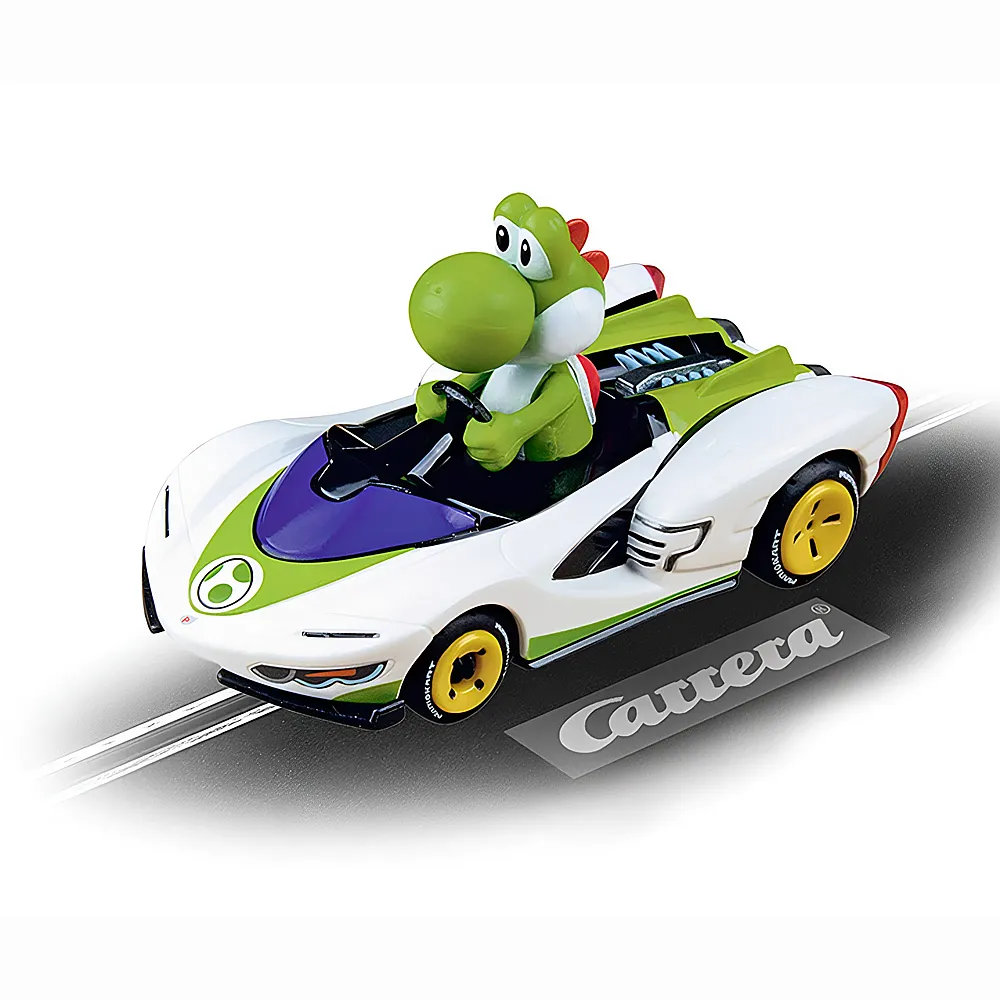 Carrera Go Super Mario Mario Kart P-Wing Yoshi | Rennbahn Fahrzeuge