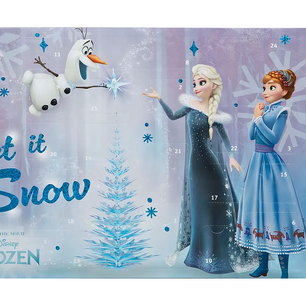 Undercover Frozen Adventskalender 24 sch�ne �berraschungen zum