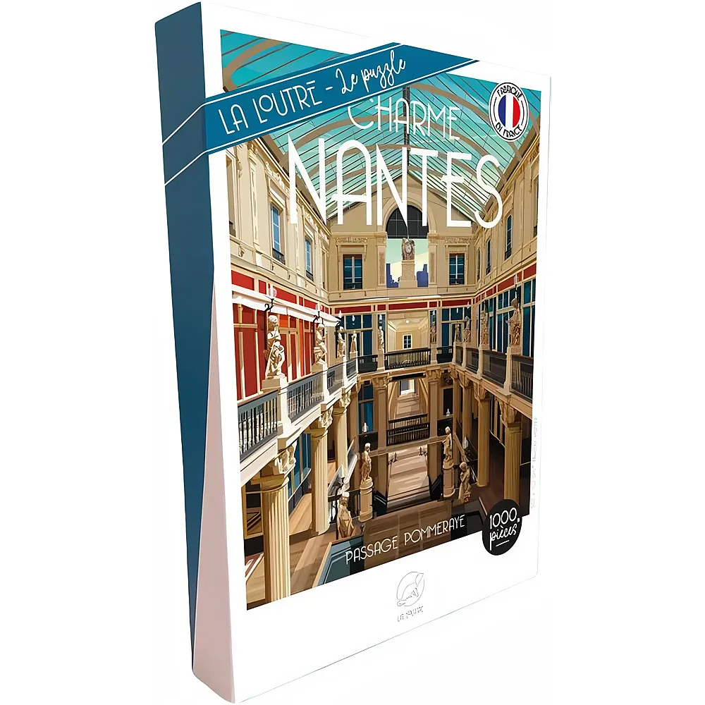 La Loutre Puzzle Charme Nantes - Pommeraye - 1000 Teile
