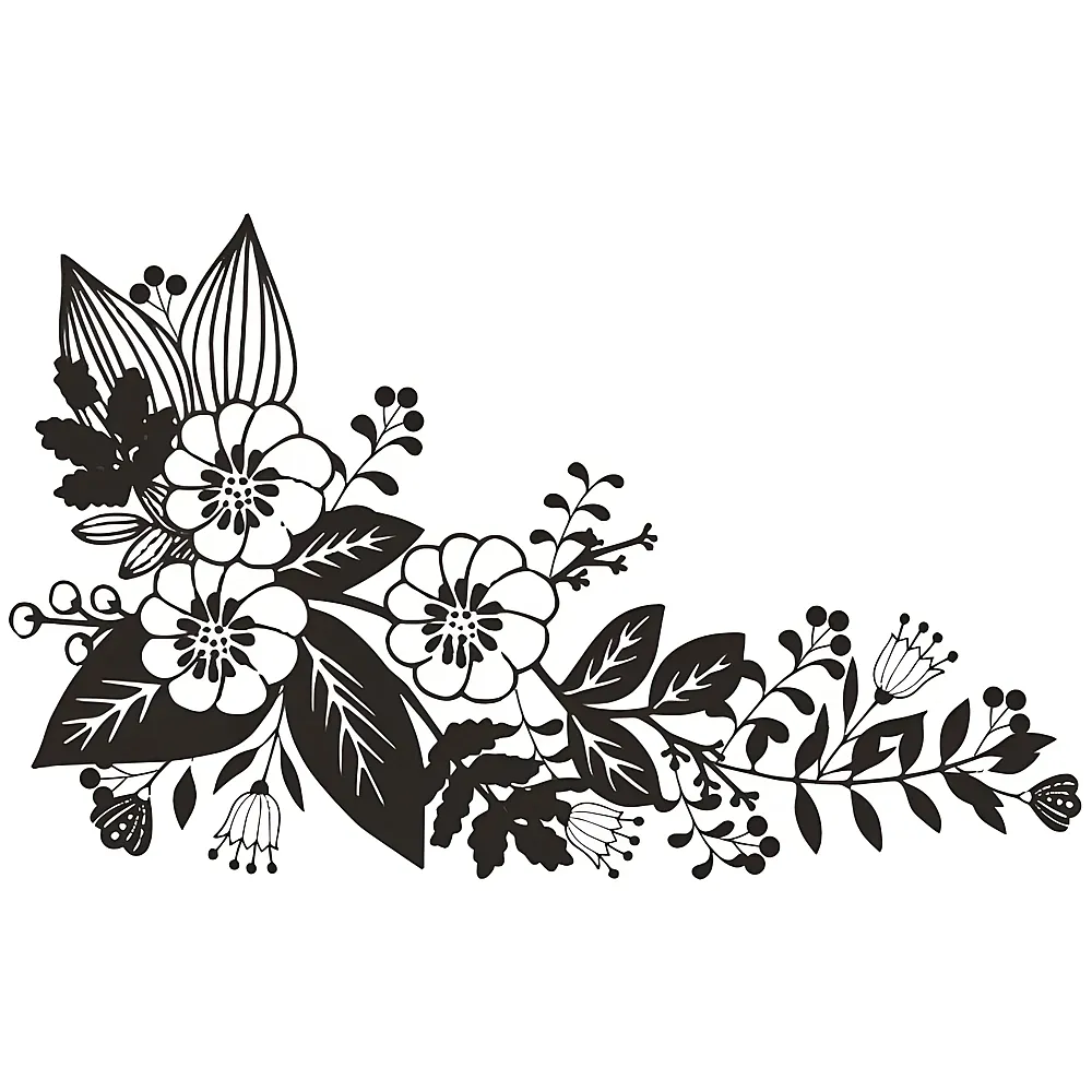 Aladine Stempel D Blumiges Eck | Stempelsets