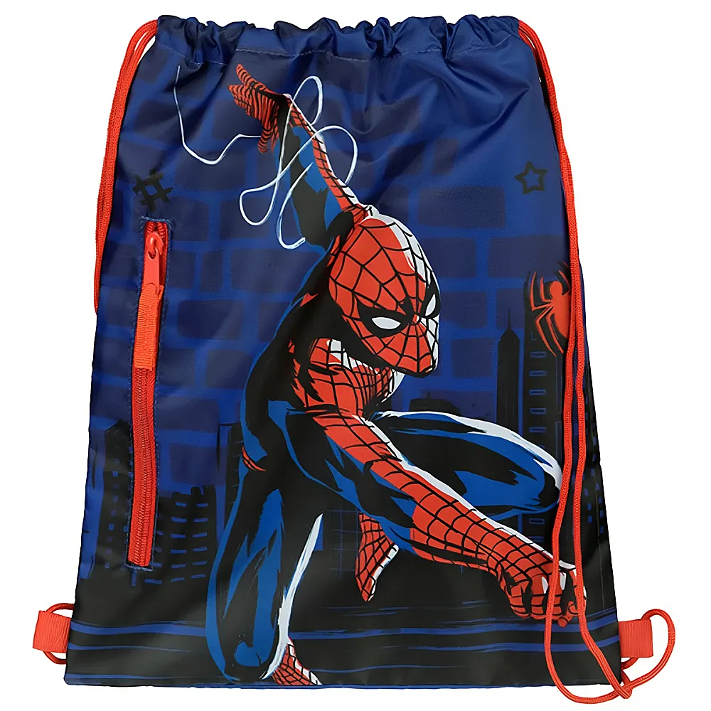meinspielzeug - Undercover Spiderman Turnbeutel | Schule & Kindergarten