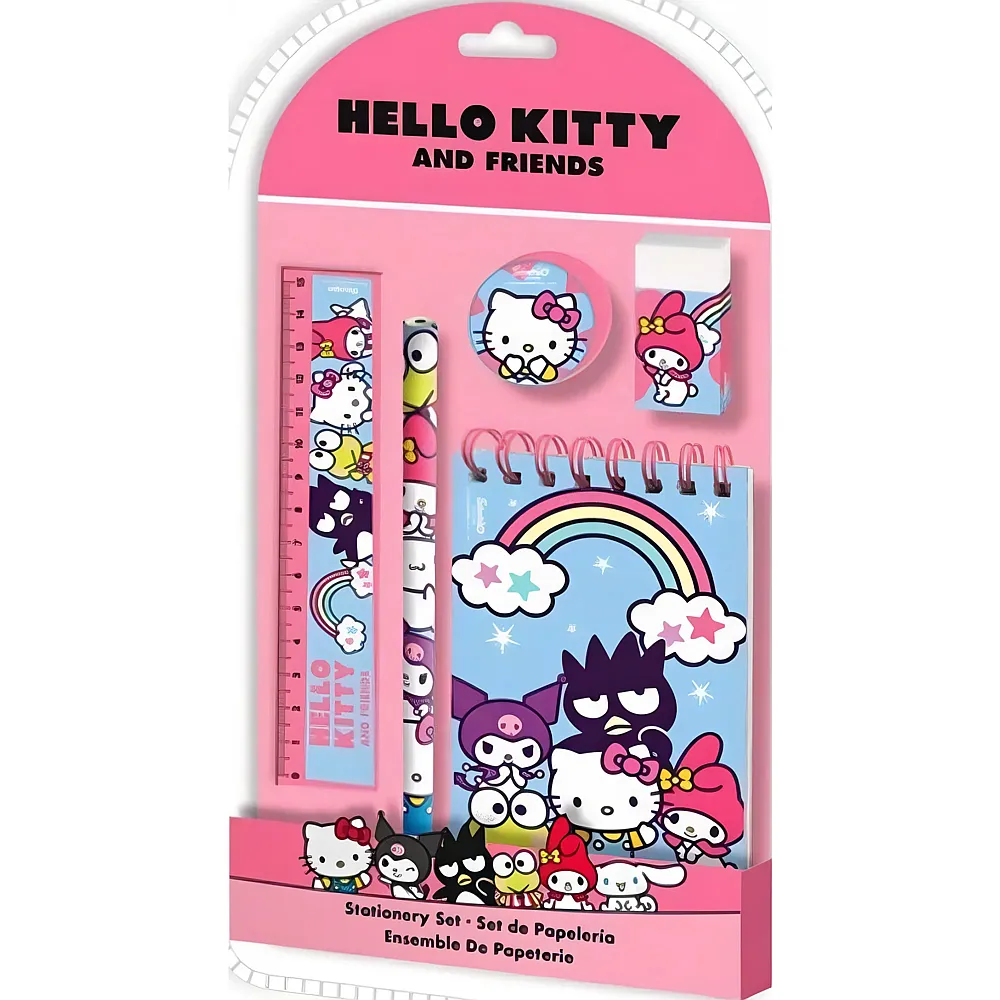 meinspielzeug � Kids Licensing Hello Kitty Hello Kitty Schreibset 5tlg. 15x26x2cm