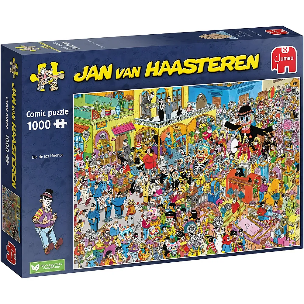 Jumbo Puzzle Jan van Haasteren - Dia de Los Muertos - 1000 Teile