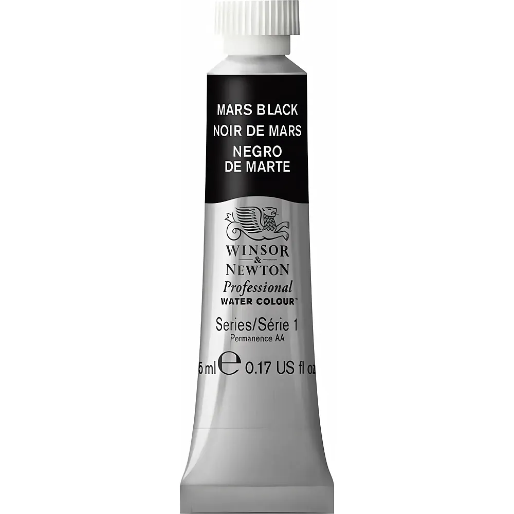 meinspielzeug - Winsor & Newton W&n Prof. Water Colour 5ml Tube Marsschwarz