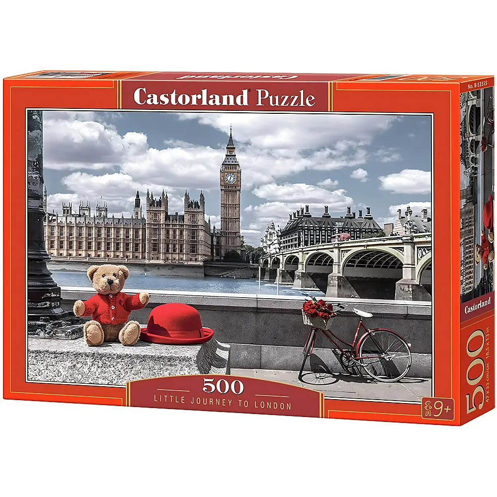 Castorland Puzzle Little Journey to London - 500 Teile