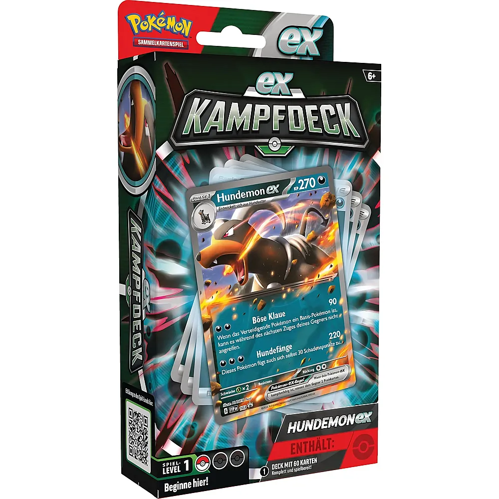 Pok�mon TCG Pok�mon Kampfdeck Hundemon-ex - Deutsch
