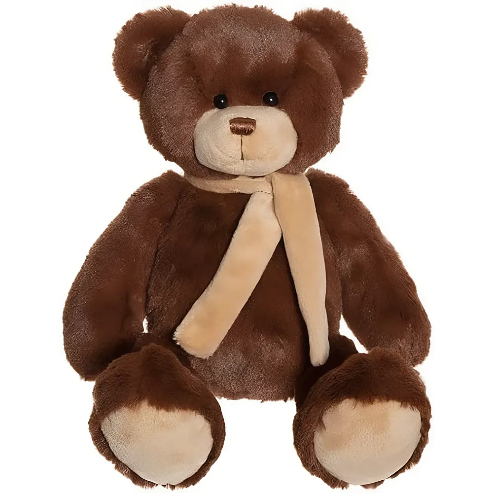 Teddykompaniet Teddy Eddie mit Halstuch Braun - 36 cm | B�ren Pl�sch