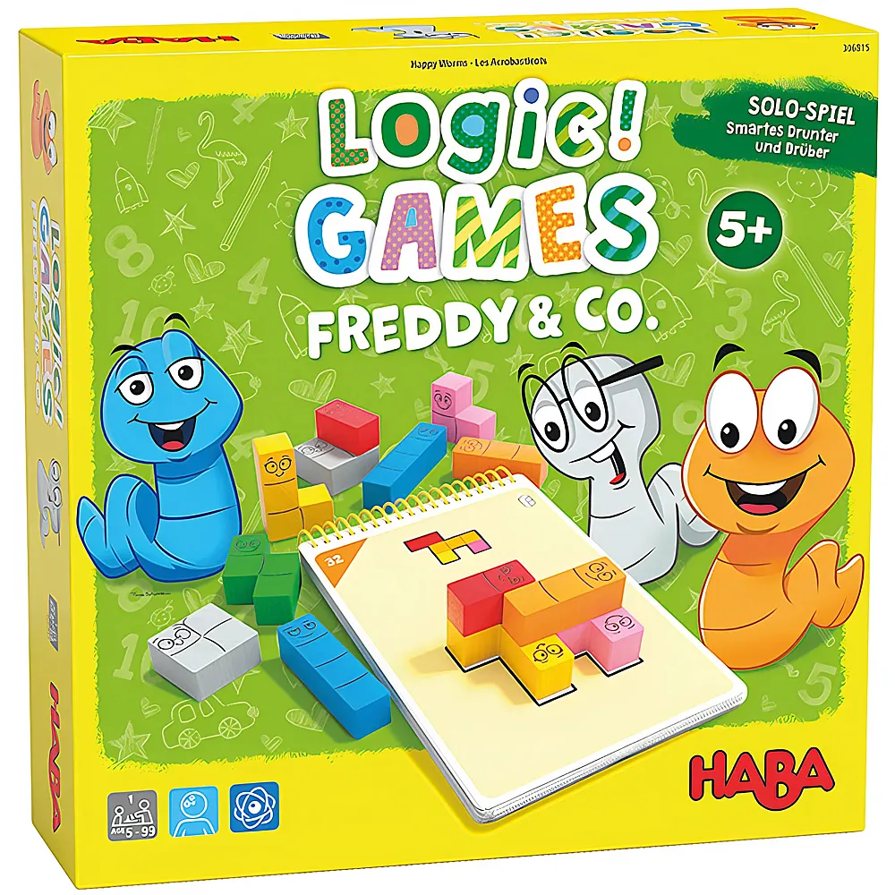 HABA Spiele Logic GAMES - Freddy & Co.