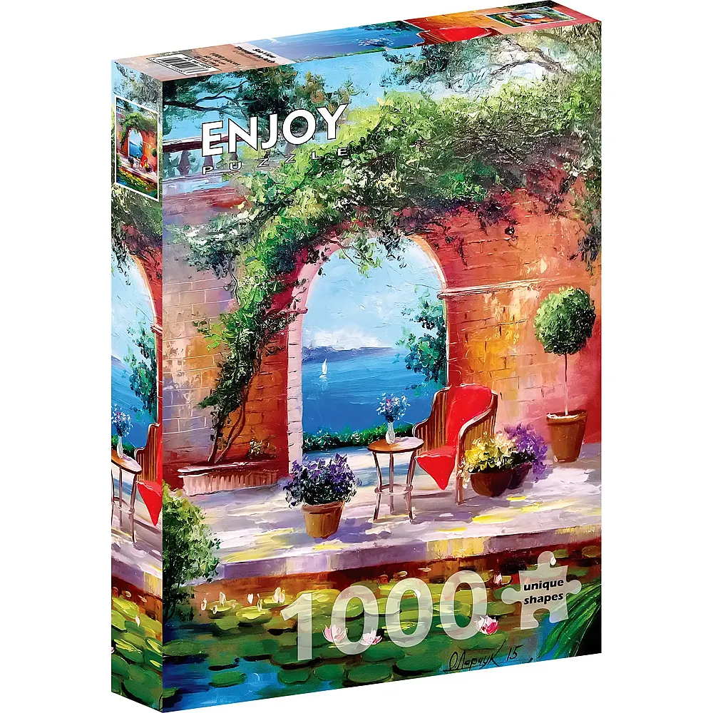 Enjoy Puzzle Sea View Through the Arch - 1000 Teile