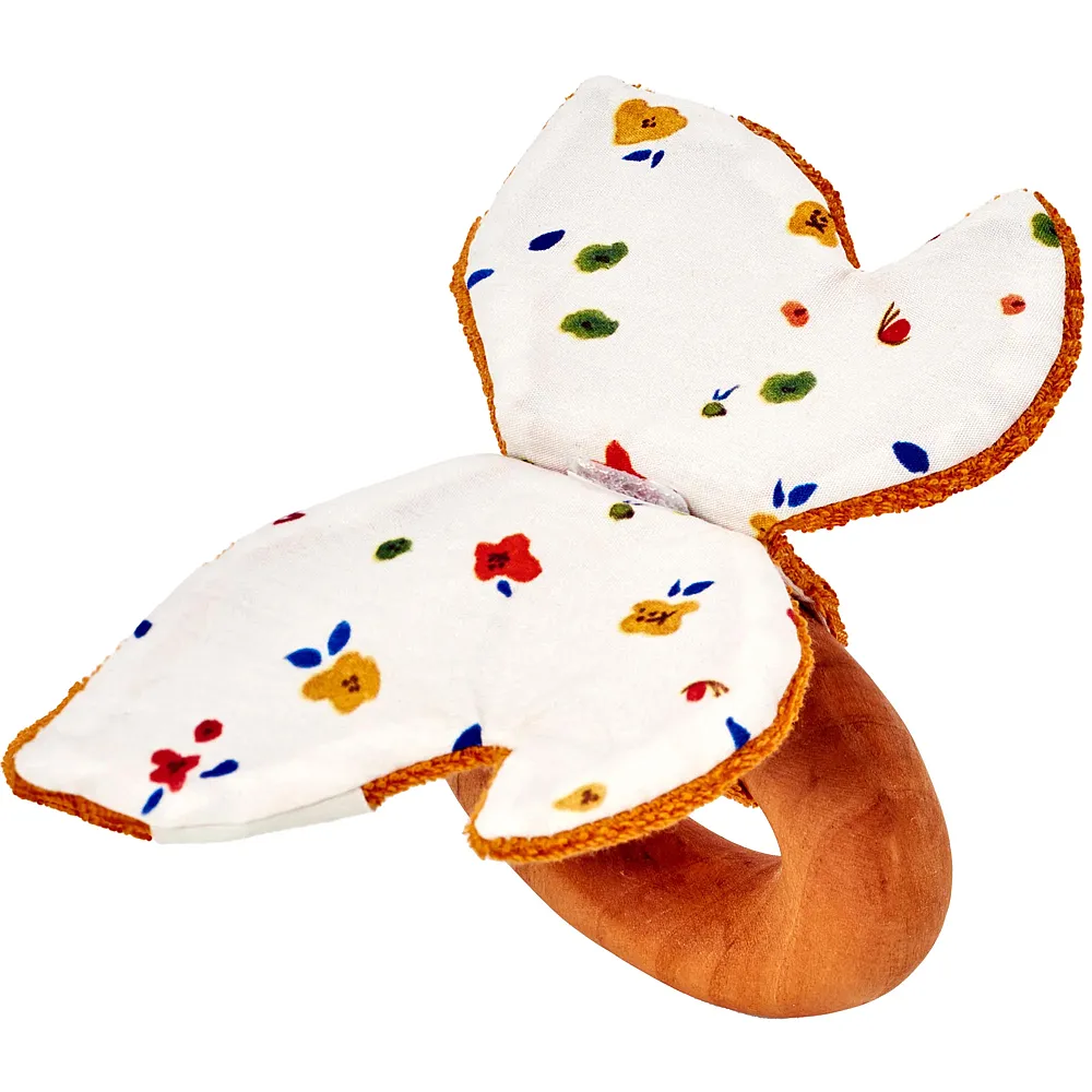 K�the Kruse Baby Papillon Greifling Holz - 20 cm | Greiflinge