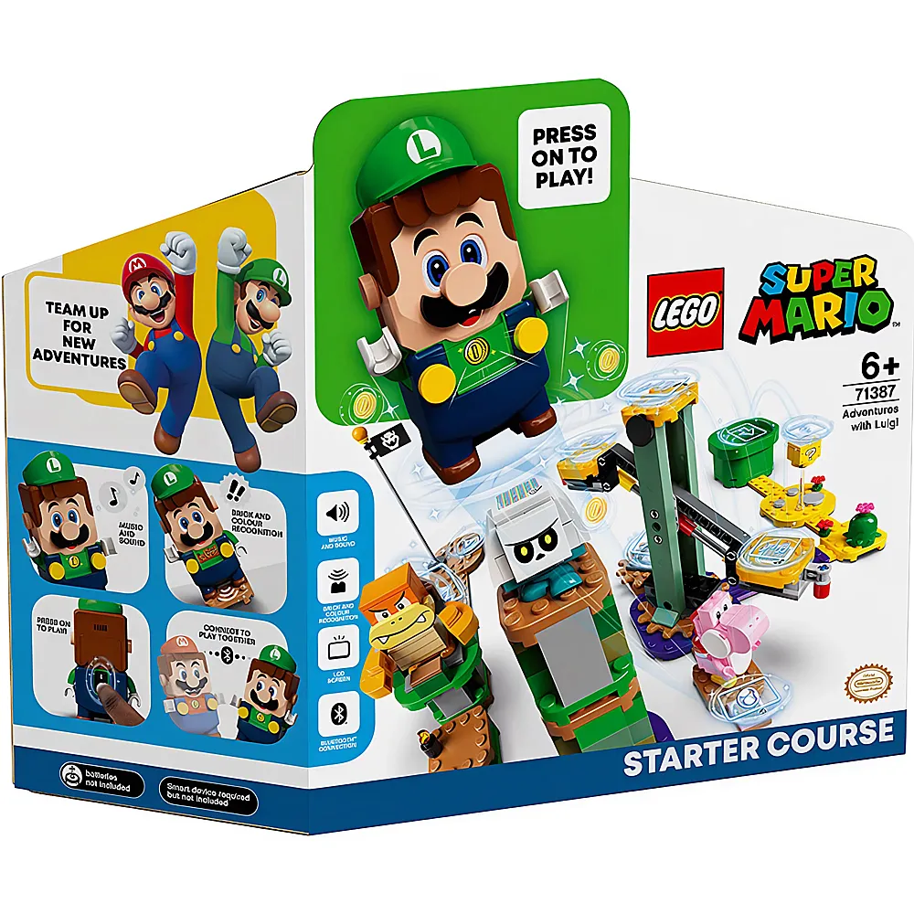 LEGO Super Mario Abenteuer mit Luigi Starterset 71387