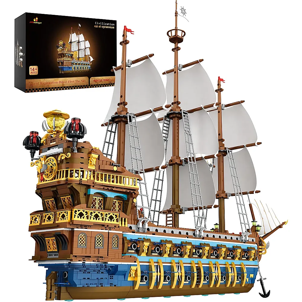 JMBricklayer Renaissance Royal Fleet Ship 40103