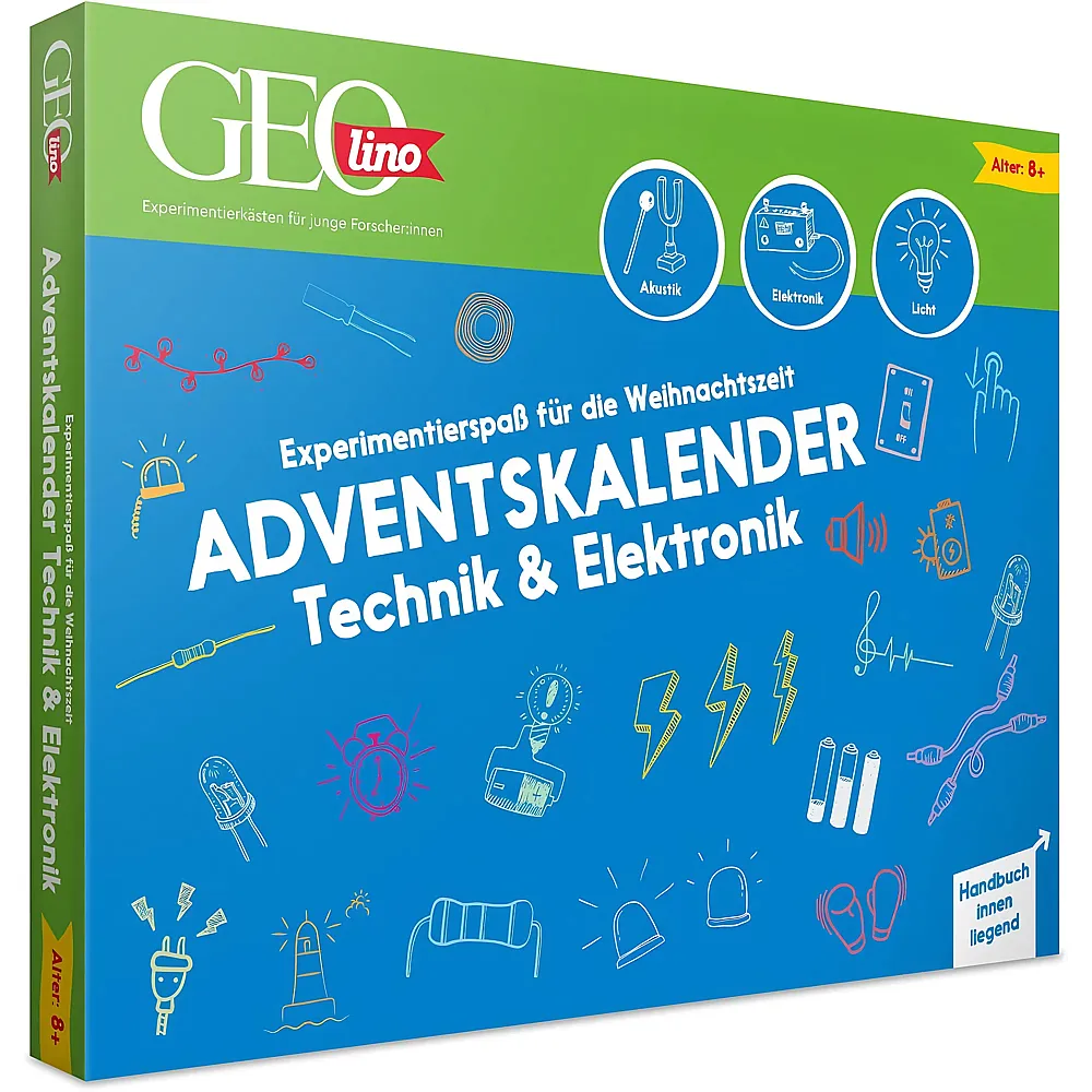 Franzis GEOlino Adventskalender Technik & Elektronik