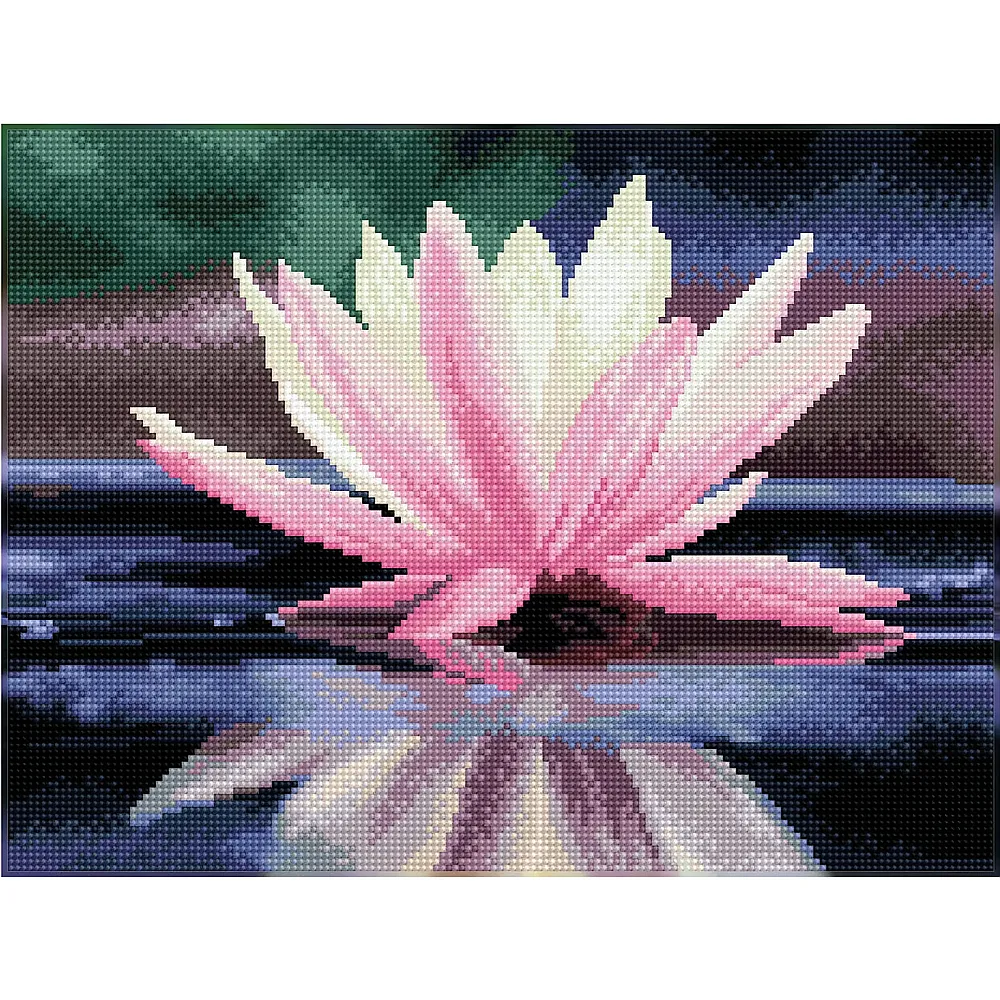 Diamond Dotz Seerose