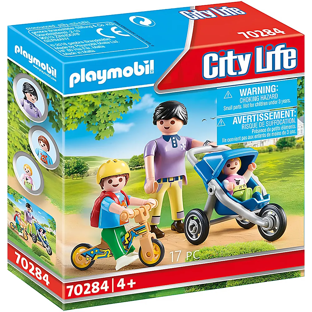 PLAYMOBIL City Life KiTa Mama mit Kindern 70284